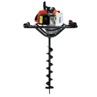 Xtremepowerus V-type 63CC 2 Stroke Gas Post Hole Digger One Man Auger With 4" New. Price: $239.95.