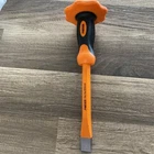 Finder 12-INCH Heavy Duty Flat Chisel With Hand Protection, Head, Demoli/ay Open. Price: $23.01.