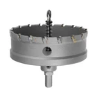 100MM Carbide Hole Saw Cutter Drill Bits For Stainless Steel Alloy Metal New. Price: $42.71.