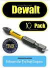 Bulk 10 Pack Dewalt Maxfit Ultra Phillips #2 Bit PH2 In. Impact Ready New. Price: $11.97.
