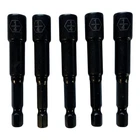 5 Pc Goliath Short Magnetic Nut Setter Bit 1/4" Hex Shank To Socket IMNS14 New. Price: $13.99.