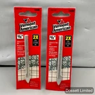2- Vermont American 13306 Carbide Tip Glass & Tile Drill Bit, 3/8" Diameter New. Price: $9.99.