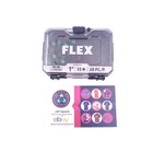 Flex Impacks 20-PIECE 1" Square/robertson Impact Driver Bits FA101003-20 New. Price: $7.99.