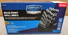 Century Drill 37280, 25 Pc Set, Hss Brad Point, Bit, Hard And Soft Wood New. Price: $72.50.