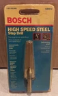 Bosch SDH12 High Speed Steel Step Drill Bit (3/8 - 1/4 ) New. Price: $24.95.