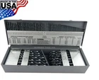 Cle Line 115PC Jobber Drill Bit Set Number Letter 1/16" - 1/2" Black Oxide Usa New. Price: $299.99.