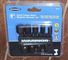 Warrior 9PC Quick Change Magnetic Nutsetter Sets: Metric - #68519 New. Price: $9.99.