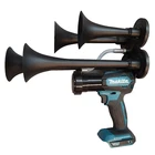 Makita 18 Volt Quad Cordless Impact Drill Sports Boat Air Train Horn Compressor New. Price: $199.00.