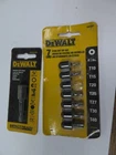New Dewalt DW2067 Torx Insert Bit Set 7-PIECE Steel Heat Treated & DW2218IR. Price: $10.00.