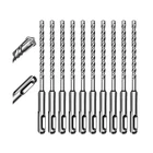 10 Pack 3/16" X Sds Plus Rotary Hammer Drill Bits Set, Cross... Fast Usa Ship New. Price: $29.82.