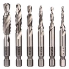 Wolfride 6PCS 1/4-INCH Hex Shank Combination 1/8" 5/32" 3/16" 1/4" 5/16" 3/8" New. Price: $22.99.