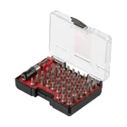 Intertool 45-PIECE Screwdriver 1/4" Bit Set With Portable Tough Case VT08-3373 New. Price: $18.99.