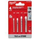 Milwaukee Carbide Natural Stone Drill Bit Set (4-PACK) (48-20-8998) New. Price: $23.99.