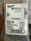 Milwaukee 48-32-4159 Shockwave In. Impact Slotted 9/32 Power Bits (25PK) New. Price: $35.00.