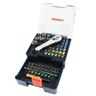 Inwell 58PCS Mini Ratchet Wrench Bit Set 1/4 Drive Compact Tool Kit New. Price: $46.99.