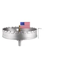Cocud 6-1/2 165MM Hole Saw Tungsten Carbide Tct Cutters Drill Bit For New. Price: $73.44.