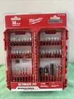 New Milwaukee 48-32-4089 Shockwave Impact Duty 38 Pc Driver Bit Set, Fits Packou. Price: $26.99.