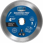Century Drill & Tool 75457 Diamond Continuous Rim Blade, 4-1/2" New. Price: $27.02.