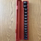 Tekton 1/2" Drive 6-POINT Impact Socket Set, 14-PIECE Like New. Price: $49.00.