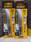 (2) New Genuine Dewalt 1/4 Hex 5/64" Drill Bit Packs DD5105 Impact Ready Titan. Price: $14.95.