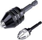 2 Pieces Drill Chuck - 1/4 Inch Hex Shank Bit Adapter, Impact New. Price: $15.82.