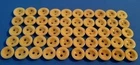 Antique Vintage China Buttons Lot Of 50 Cream ("ecru") Hole Bowl 1/2. Price: $19.99.
