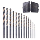 Witwocky 13PCS Cobalt Drill Bit Set 1/16"-1/4", 135 Degree Tip Hss With... New. Price: $14.37.
