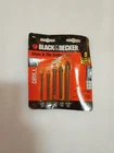 Black & Decker Glass And Tile Drilling Set 5 Pcs Open. Price: $8.00.