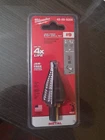 Milwaukee 48-89-9209 Jam Free 7/8-1 1/8 Step Drill Bit #9 For Metal New. Price: $19.99.