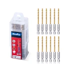1/8" 135 Degrees Split Point Drill Bits, High Speed Steel Set, Titaniu New. Price: $25.58.