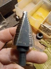 New Irwin Unibit #9 IWAS10239DF 7/8"-1-18" Double Fluted Step. Price: $27.50.