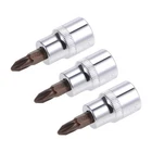 Uxcell 3/8" Drive PH2 Phillips Socket, S2 Steel Bits, Cr-v New. Price: $21.99.