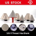 Diamond Bevelling Chamfer Bits 1-3/8" 2" 3-1/4" Tile Hole Saw Cone Milling New. Price: $24.89.