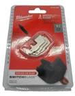 48-25-5520 Milwaukee 1-3/8 Switchblade Self Feed Replacement Pack Of New. Price: $19.99.