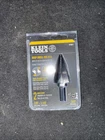 Klein Tools KTSB11 Double Fluted Step Drill Bit New. Price: $22.00.