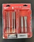 Milwaukee 48-20-7662 6PC. Sds Plus 4-CUTTER Chisel Kit New. Price: $45.50.