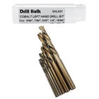 Drill Hulk 7-PIECE M35 Cobalt Left 5/64-19/64 In (assorted), Brownish-gold New. Price: $33.10.