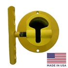 Yellow Steel T-post Adapter For 93-R Saver Driver, Accessory Pneuma New. Price: $94.34.