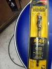 Irwin 3041002 Speedbor Max 5/8" 6" Triflute Bit - 1/4" Drive Used. Price: $14.99.