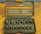 Rexbeti 13 Piece Impact Bolt & Nut Remover Set REX077 New. Price: $39.99.