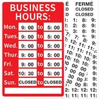 Open Signs, Business Hours Sign, Durable Letters Numbers Signage For Store, O... New. Price: $13.40.