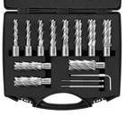New/annular Cutter Set, 13 Pcs Weldon Shank Mag Drill Bits, 7/16" To 1-1/16". Price: $234.50.