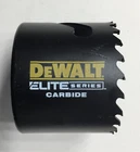 New Dewalt Elite Series 1/2 Hole Saw Carbide Tipped DAH3212 Open. Price: $15.99.