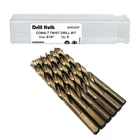 5/16-INCH Cobalt Steel M35 Jobber Length Twist Drill Bits For Hard Metal, Sta... New. Price: $36.02.