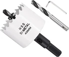 Metallixity Bi-metal Hole Saw 1-15/16", M42 Hss Circular Head 49MM Cutter New. Price: $15.34.