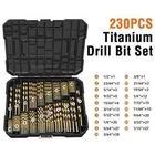 Enertwist Titanium Drill Bit Kit Set Metal/wood 230PC Coated Hss Conventional 1 Open. Price: $54.24.