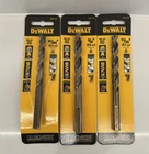 Pack Of Dewalt Drill Bits DW1121 21/64" & DW1124 3/8" DW1122 11/32" New. Price: $15.63.