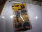 New Dewalt 52PC. Drill Driver Set W/ 9' Tape Measure # DWAF1245. Price: $17.50.