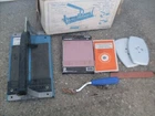 Vintage Tomechic Tile Cutter With Accessory Used. Price: $39.00.