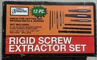 Drill Master Rigid Screw Extractor Set 40349 With Case & Box Get Out Bolts New. Price: $14.95.